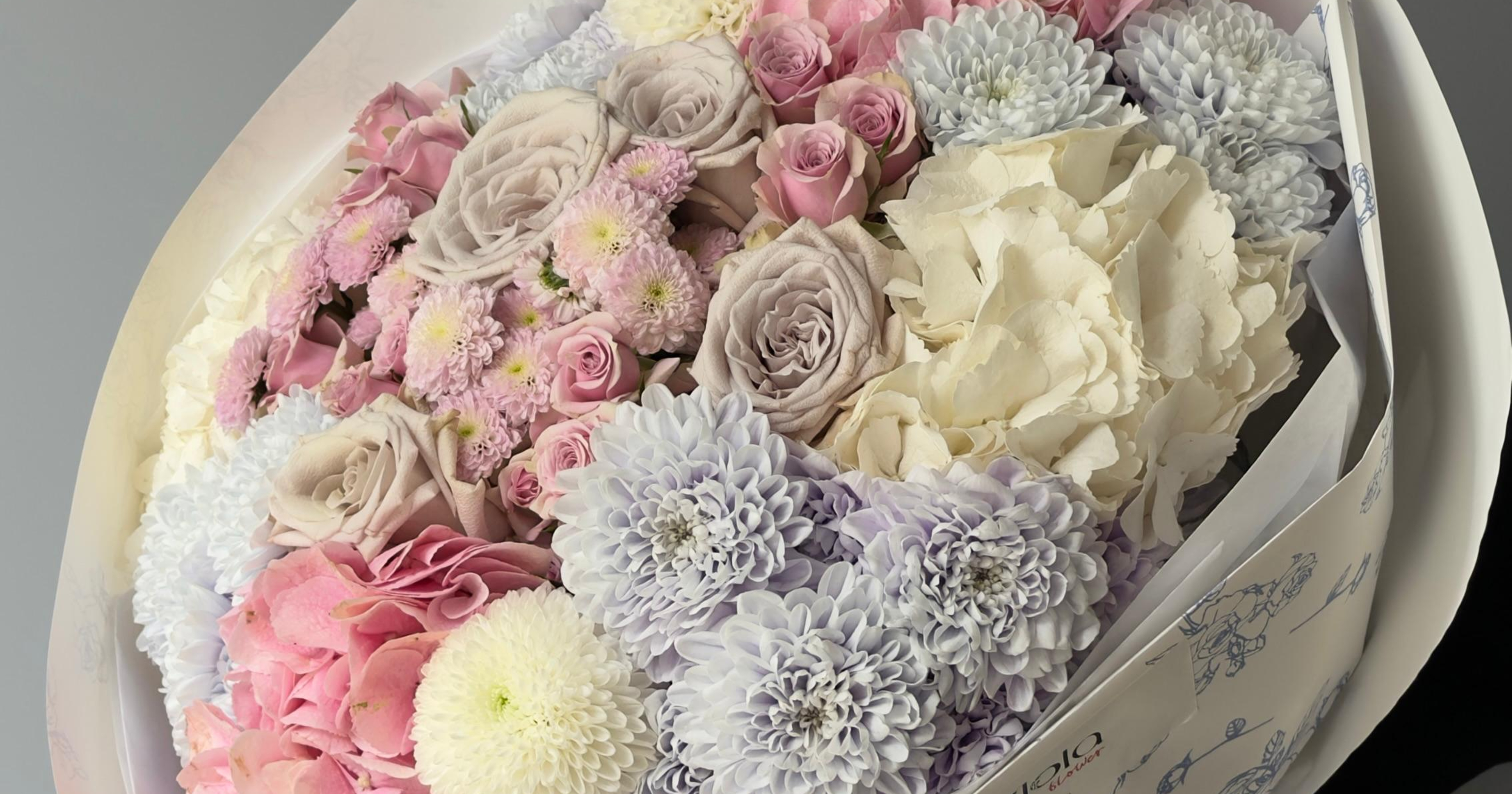 Ortanca, Menta ve Leila – Pastel Rêverie | Hilola Flower